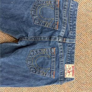 True Religion Indigo Boyfriend Jeans